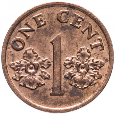 1 цент Сингапур 1992-2009