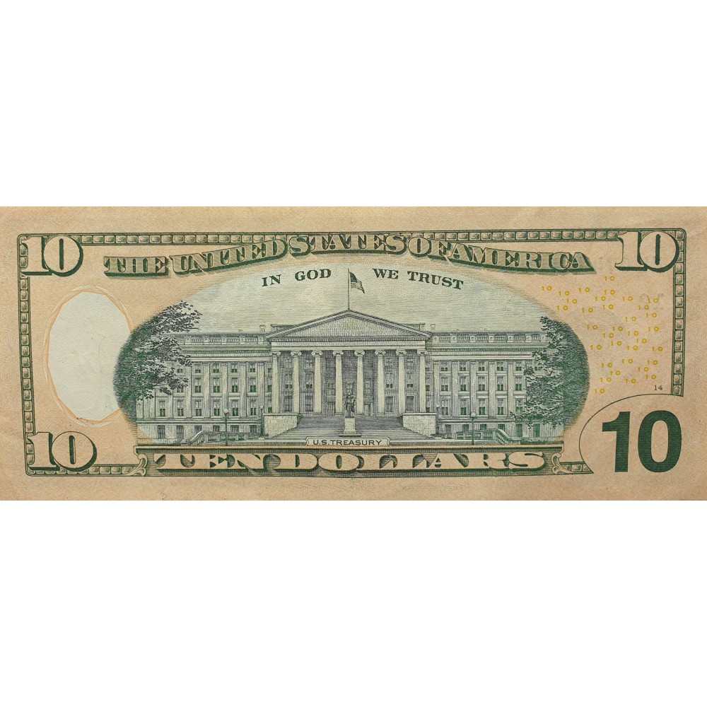 10 долларов в российские. 10 Долларов банкнота. 10 Долларовая купюра. 10 Долларов США. Картинка 10 долларовой купюры.