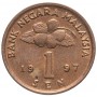 1 сен Малайзия 1989-2007