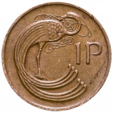 1 пенни Ирландия 1971-1988