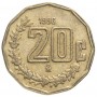20 сентаво Мексика 1992-2009
