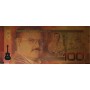 100 рублей 2018 Михаил Круг - Тверь - золотая сувенирная банкнота