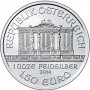 Австрия 1,5 евро 2014 .Серебро. ПРУФ