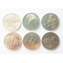 Набор монет 1/2 чона 2002 Животные - 6 монет Северная Корея