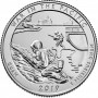 25 центов США 2019 Национальный монумент воинской доблести в Тихом океане, 48-й парк