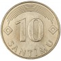 10 сантимов 1992-2013 Латвия