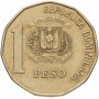 1 песо Доминикана 1997 года