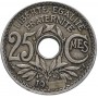 25 сантимов Франция 1917-1937