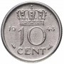 10 центов Нидерланды 1948