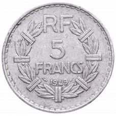 5 франков Франция 1949
