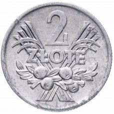 2 злотых Польша 1958-1974