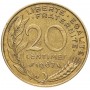 20 сантимов Франция 1962-2001