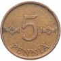  5 пенни Финляндия 1963-1977