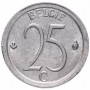 Бельгия 25 сантимов 1964-1975