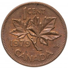 1 цент Канада 1965-1979