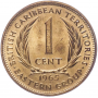 1 цент Восточные Карибы 1965