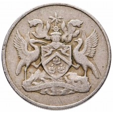 25 центов Тринидад и Тобаго 1966-1972