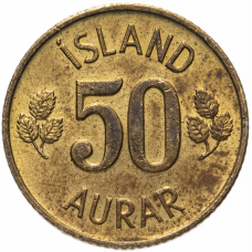  50 эйре Исландия 1969-1974