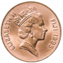 2 цента Фиджи 1969-2008 Веерная пальма