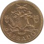 5 центов Барбадос 1973