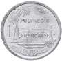 1 франк Французская Полинезия 1975-2020