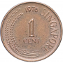1 цент Сингапур 1976-1985
