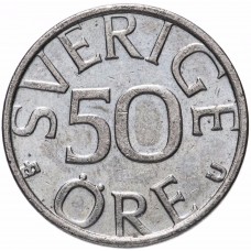 50 эре Швеция 1976-1991