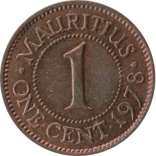 1 цент Маврикий 1978