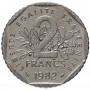 2 франка Франция 1978-2001
