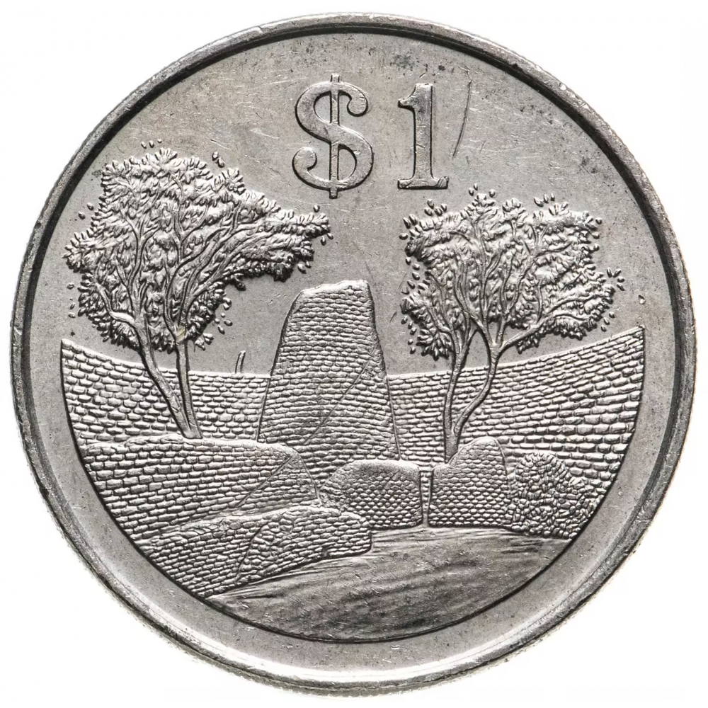 1 доллар  Зимбабве  1980