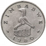1 доллар  Зимбабве  1980