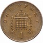 1 пенни Великобритания 1985-1997 (Елизавета II)