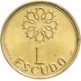 Португалия 1 эскудо, 1986-2001