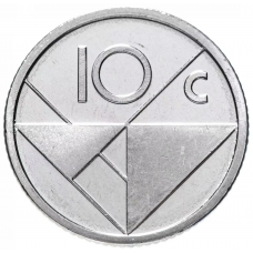 10 центов Аруба 1986-2020