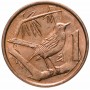 1 цент Каймановы острова 1987-1990
