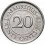 20 центов Маврикий 1987-2016
