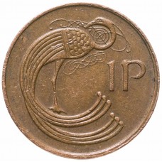 1 пенни Ирландия 1988-2000