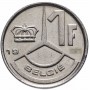 1 франк Бельгия 1989-1993