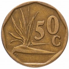  50 центов ЮАР 1990-1995