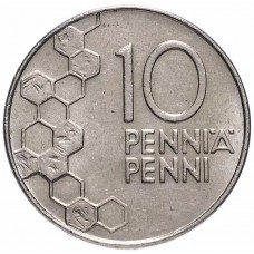 10 пенни Финляндия 1990-2001