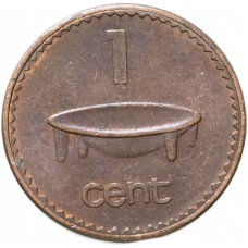 1 цент Фиджи 1990-2005