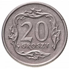20 грошей Польша 1990-2016