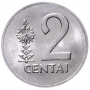 2 цента Литва 1991