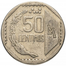 50 сентимо Перу 1991-2000