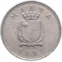 25 центов Мальта 1991-2007 Вечнозелёная Роза