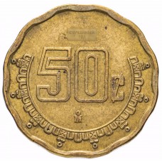 50 сентаво Мексика 1992-2009