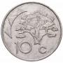 10 центов Намибия 1993-2012 Верблюжье дерево