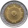  1 песо Аргентина 1994-2016