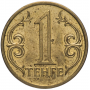 1 тенге Казахстан 1997-2012