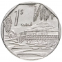 1 песо Куба 1994-2018 